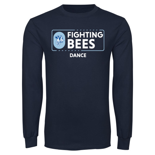  Navy Long Sleeve T Shirt - St Ambrose - Dance