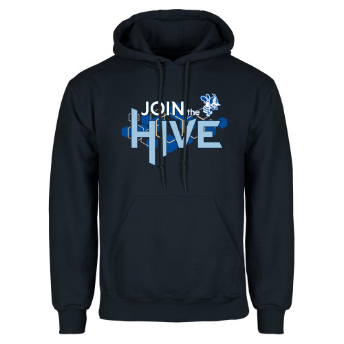  Navy Fleece Hoodie - St Ambrose - Join the Hive