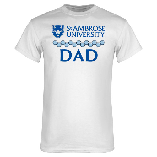  White T Shirt - St Ambrose - Dad
