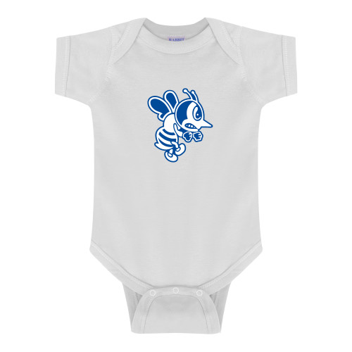  White Infant Onesie - SAU Fighting Bee