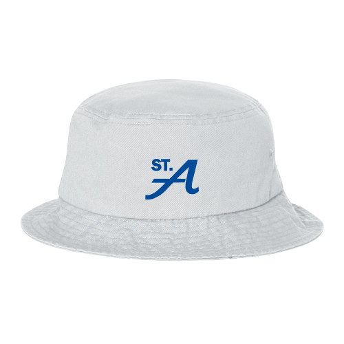  Sportsman White Bucket Hat - St A