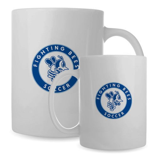  Full Color White Mug 15oz - St Ambrose - Soccer