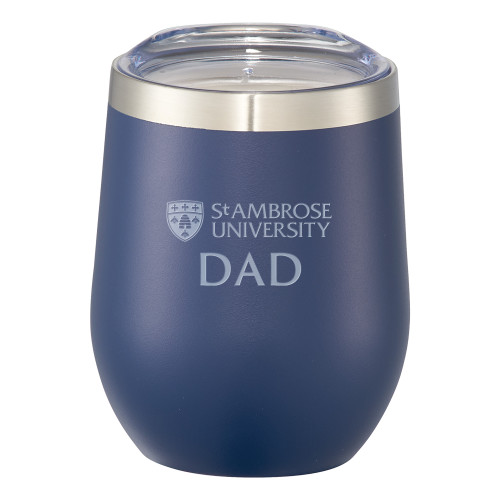  Corzo Vacuum Insulated Navy Cup 12oz - St Ambrose - Dad Engraved