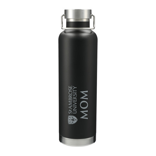  Thor Copper Vacuum Insulated Black Bottle 32oz - St Ambrose - Mom Engraved