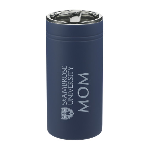  Sherpa Vacuum Navy Tumbler & Insulator 11oz - St Ambrose - Mom Engraved