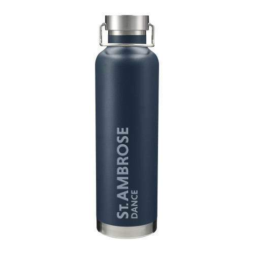  Thor Copper Vacuum Insulated Navy Bottle 32oz - St Ambrose - Dance Engraved