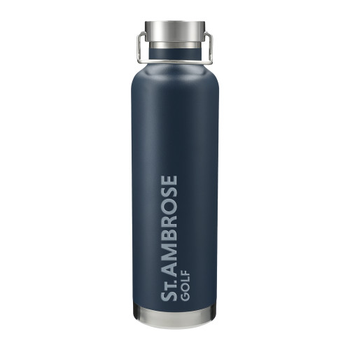  Thor Copper Vacuum Insulated Navy Bottle 32oz - St Ambrose - Golf Engraved