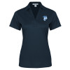 Thumbnail image for  Womens Navy Performance Fine Jacquard Polo