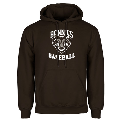  Brown Fleece Hoodie - St Bonaventure Baseball