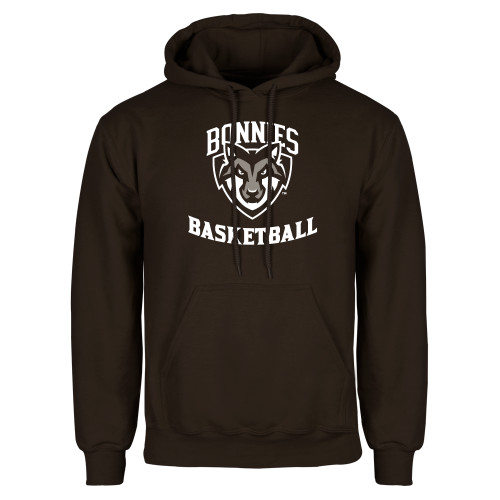  Brown Fleece Hoodie - St Bonaventure Basketball