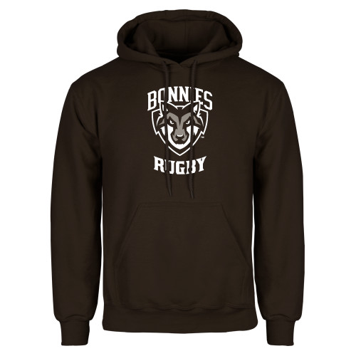  Brown Fleece Hoodie - St Bonaventure Rugby