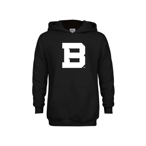  Youth Black Fleece Hoodie - St Bonaventure Secondary Mascot Mark