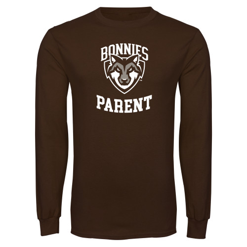  Brown Long Sleeve T Shirt - St Bonaventure Parent