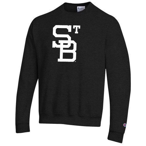 Champion Black Fleece Crew - St Bonaventure Dice