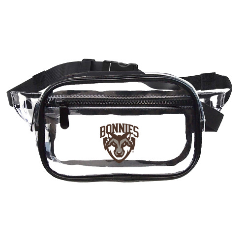  Clear Fanny Pack - St Bonaventure Primary Mascot Mark
