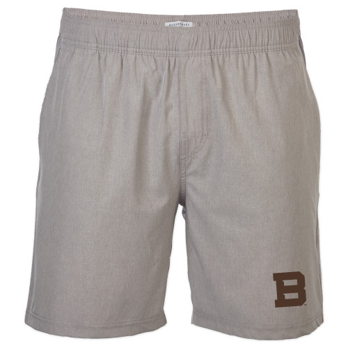  Boxercraft Light Grey Riptide Hybrid Short - St Bonaventure Secondary Mascot Mark