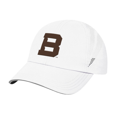  White Performance Cap - St Bonaventure Secondary Mascot Mark