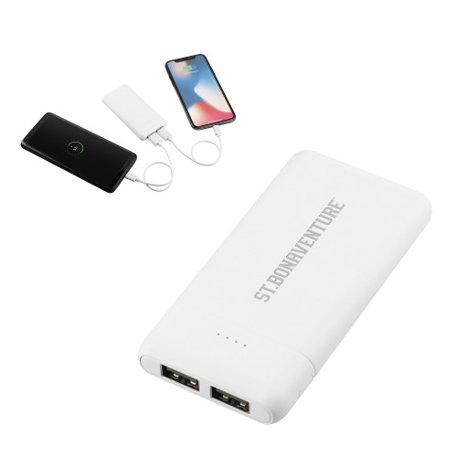 Tilt High Density 5000 mAh Power Bank - St Bonaventure Collegiate Text Engraved
