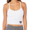 Thumbnail image for  Beyond Yoga Womens Cloud White Spacedye Slim Racerback Cropped Tank