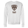 Thumbnail image for  Bella + Canvas White Fleece Crew