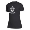 Thumbnail image for  Adidas Womens Black Creator Performance Tee