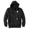 Thumbnail image for  Carhartt Black Rain Defender Paxton Hooded Zip Sweatshirt
