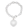 Thumbnail image for  Silver Charm Bracelet with Round Charm
