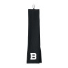 Thumbnail image for  Black Waffle Microfiber Golf Towel