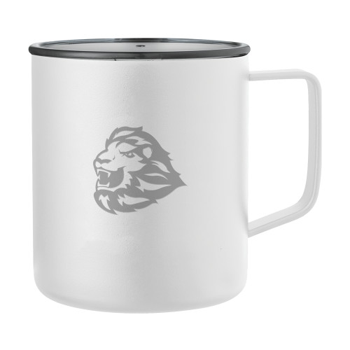 St. Thomas Rover Camp Vacuum Insulated White Mug 14oz