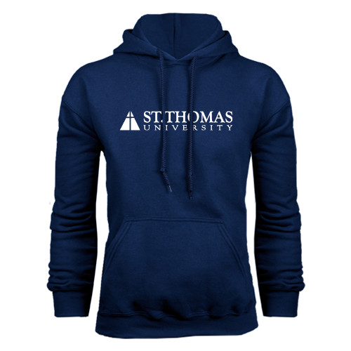  Navy Fleece Hoodie - University Mark