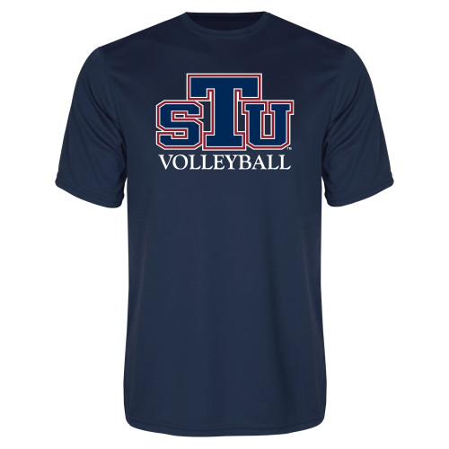  Navy Performance Tee - Volleyball