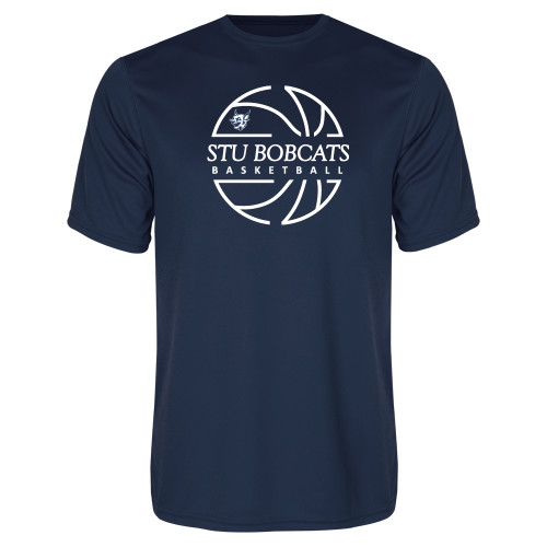 St. Thomas Navy Performance Tee