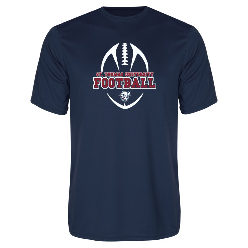  Navy Performance Tee - Tall Football