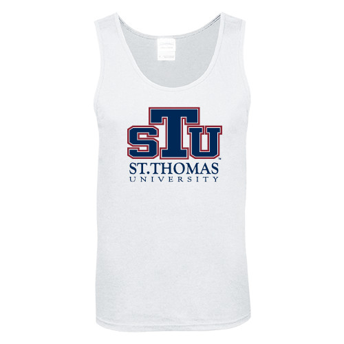  White Tank Top - Official Logo