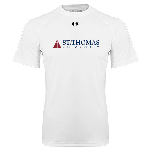  Under Armour White Tech Tee - University Mark