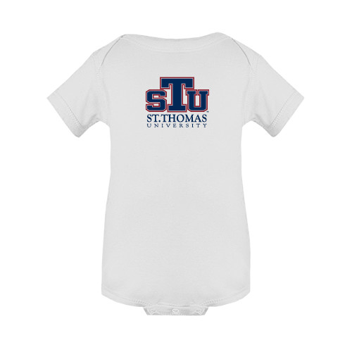  White Infant Onesie - Official Logo