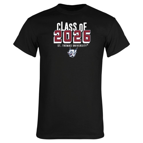  Black T Shirt - St. Thomas University - CLASS OF 2026