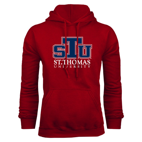  Cardinal Fleece Hoodie - Official Logo