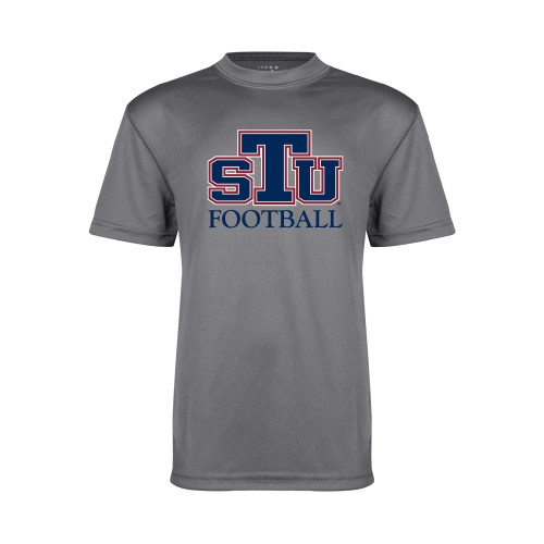  Youth Performance Grey Concrete Tee - Football