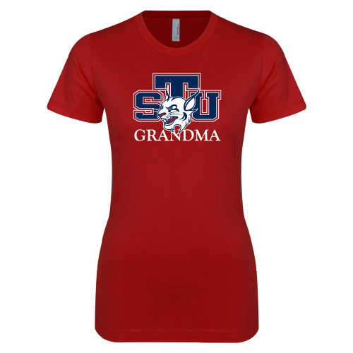  Next Level Womens Cardinal Boyfriend Tee - Grandma