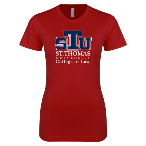  Next Level Womens Cardinal Boyfriend Tee - STU College of Law