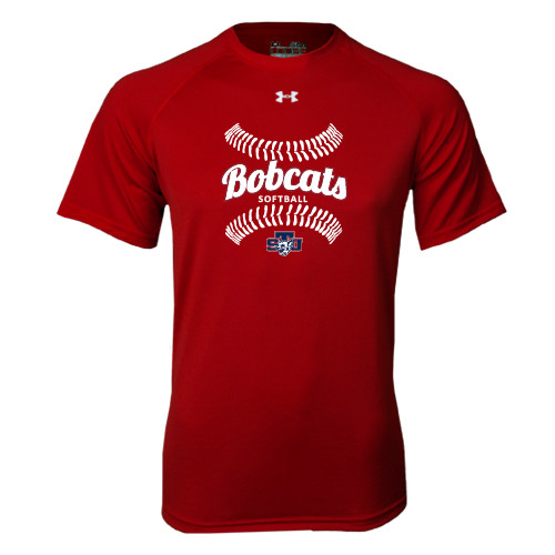  Under Armour Cardinal Tech Tee - Softball Seams Designs