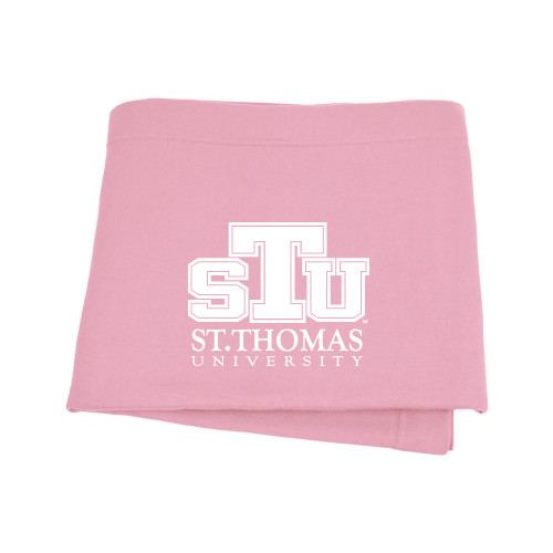  Pink Sweatshirt Blanket - Official Logo