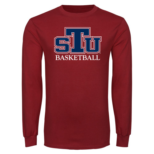  Cardinal Long Sleeve T Shirt - Basketball