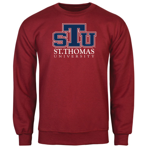  Cardinal Fleece Crew - Official Logo