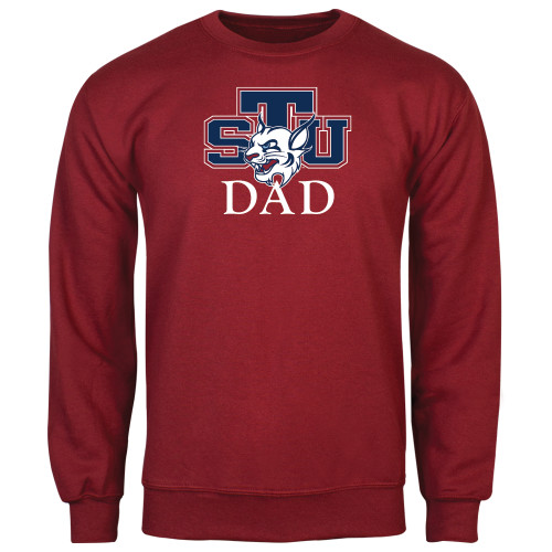  Cardinal Fleece Crew - Dad