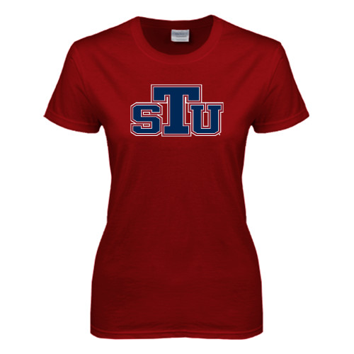  Next Level Womens Cardinal Short Sleeve Tee - STU