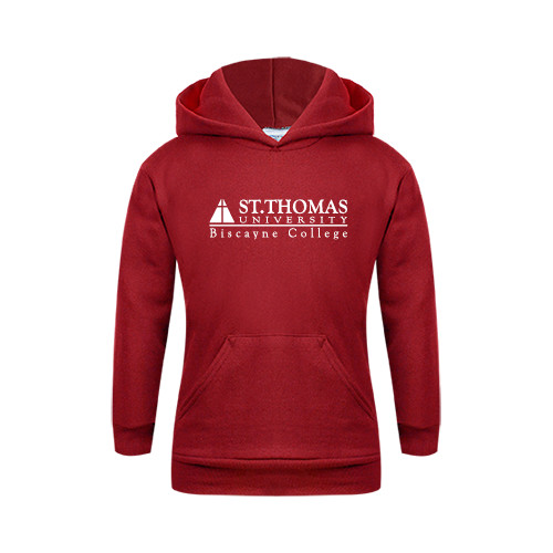  Youth Cardinal Fleece Hoodie - Biscayne College