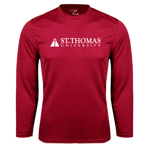  Cardinal Performance Long Sleeve Shirt - University Mark