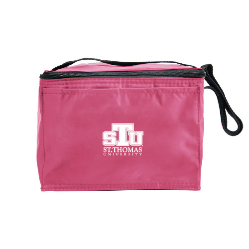  Six Pack Pink Cooler - Official Logo